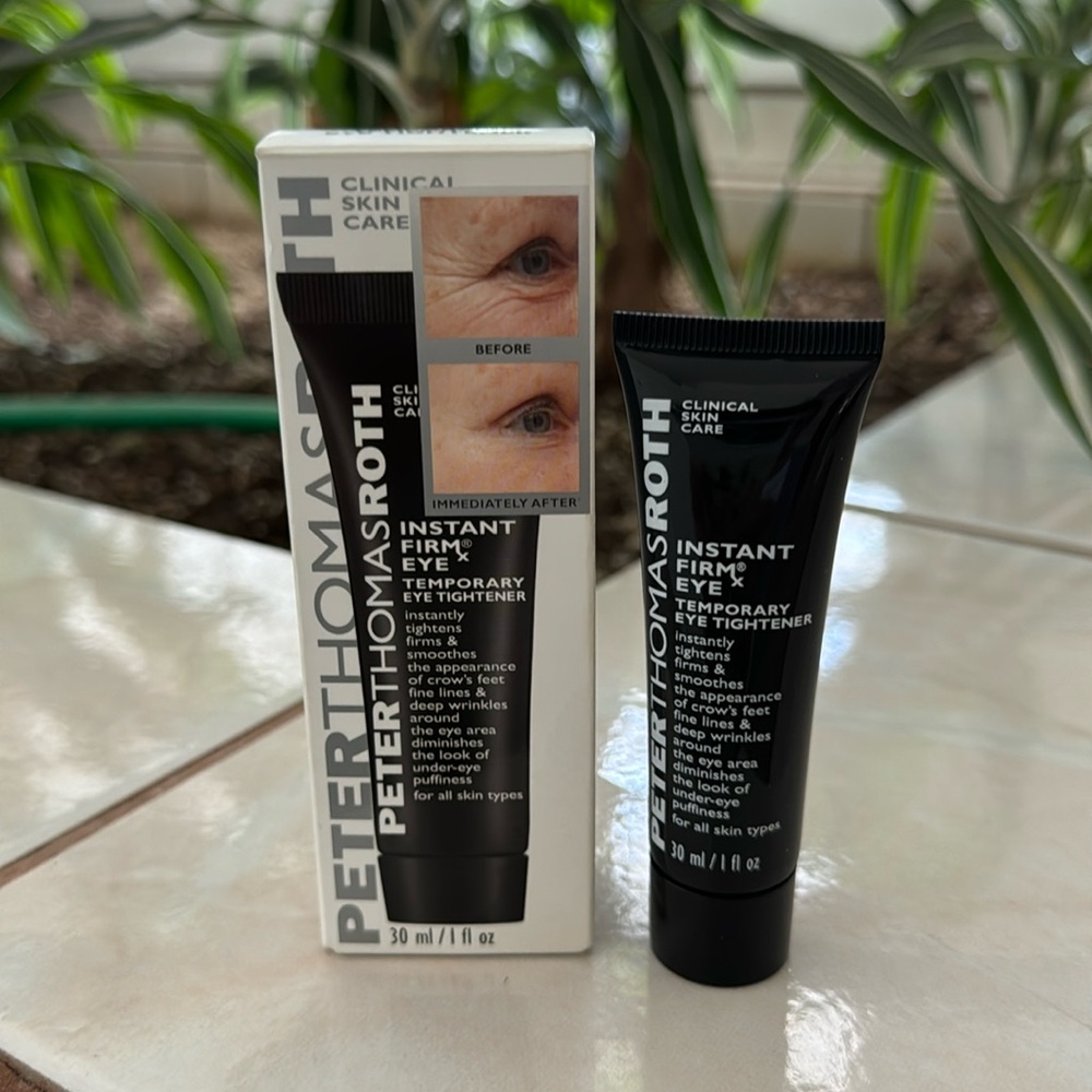 Peter Thomas Roth Instant Firm X Eye Temporary Eye Tightener…New In Box…1 FL OZ